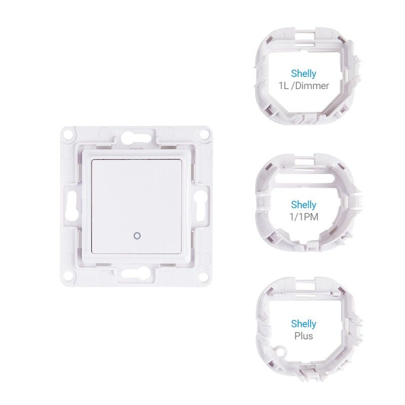 Shelly Wall Switch 1 Spínač, bílý Shelly Wall Switch 1 Spínač, bílý